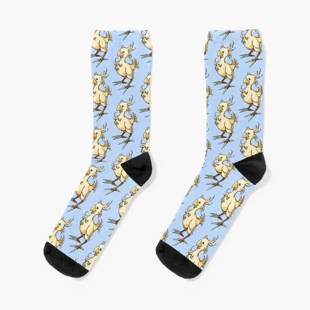 

Yellow Chocobo Socks luxe funny gift winter thermal Socks Woman Men's