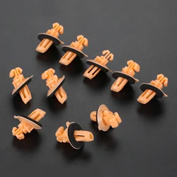 10Pcs Plastic Fastener Car Body Lower Side Moulding Clips & Wheel Arch Trim Clips for Toyota Land Cruiser Prado J120 75394-60030