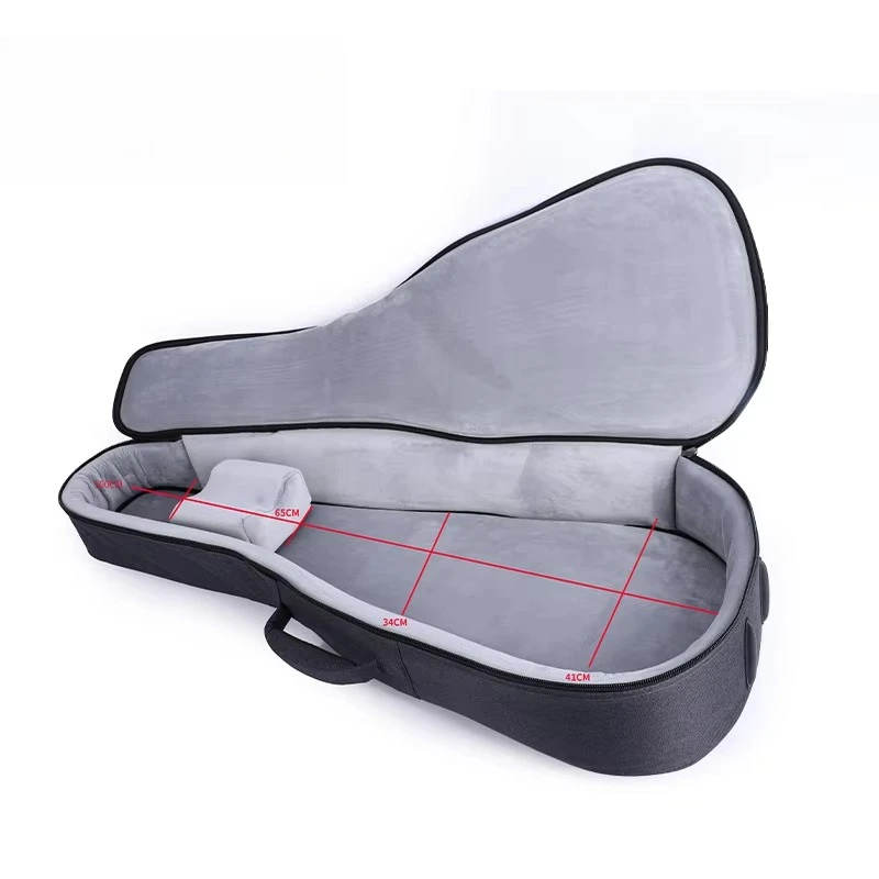 حقيبة موسيقى ناعمة مقاس 36/39/41 بوصة حقيبة جيتار شعبي سميكة حقيبة أدوات كلاسيكية