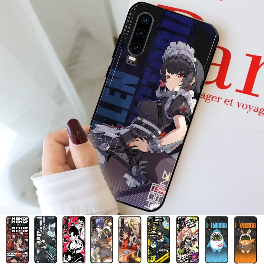 Z-Zenless Z-Zone Z-Zero ZZZ Nicole Billy Phone Case For Huawei P 8 9 10 20 30 40 50 Pro Lite Psmart Honor 10 Lite 70 Mate 20lite