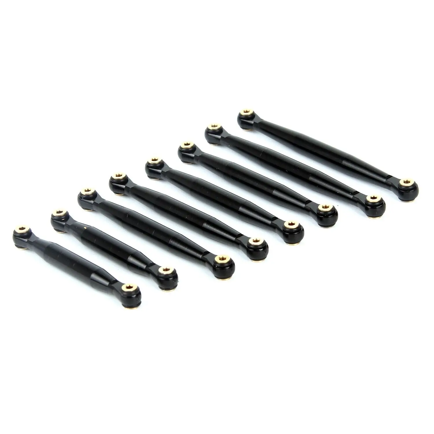 LCX Racing 1/24 RC Crawler Aluminum Suspension Link Set for Axial SCX24 C10 JLU Wrangler Upgrades Parts Accessories