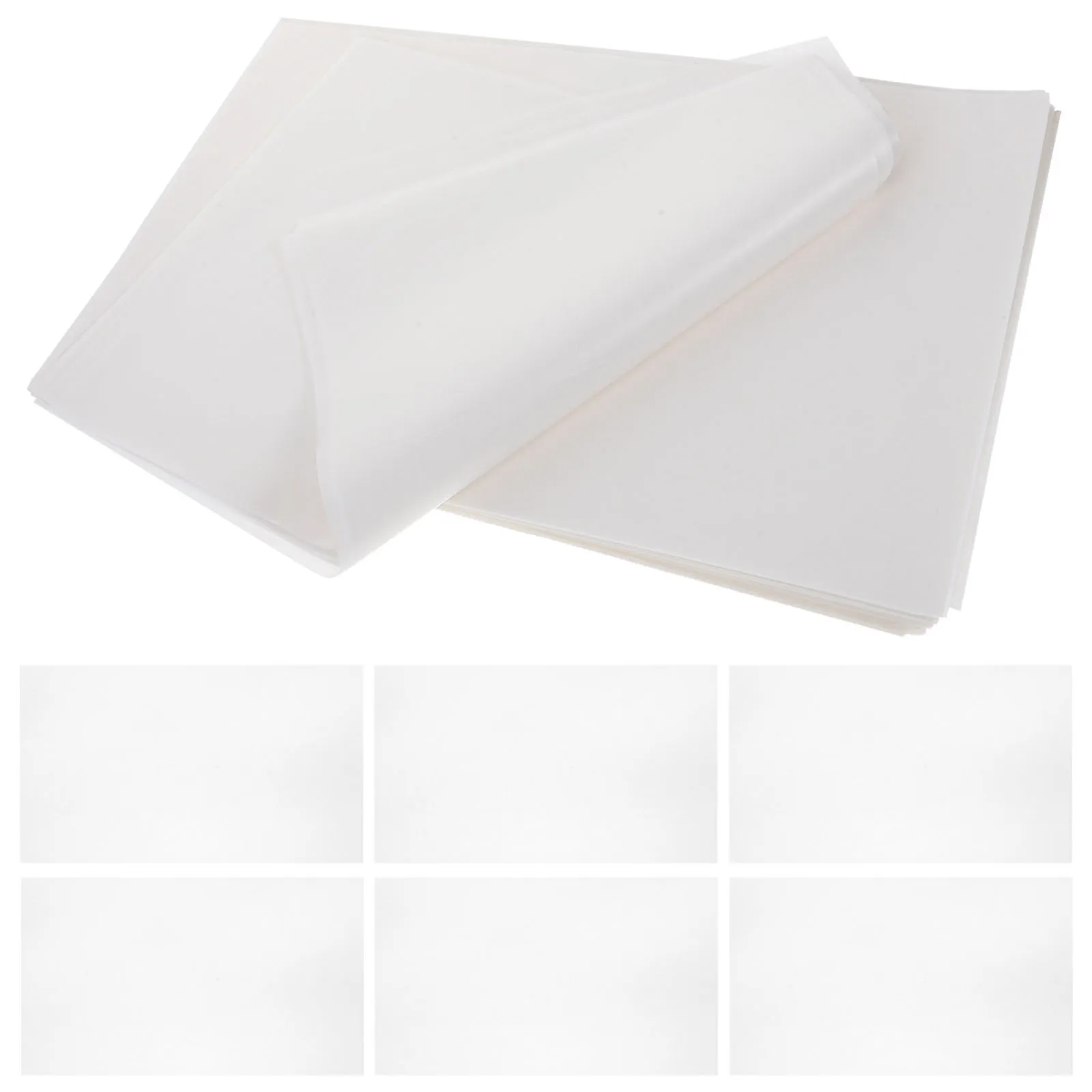 

500pcs Greaseproof For Food Wrapping Parchment Paper Sheets Sandwich Paper Baking Non-Stick Oil Resistant Kitchen Bakery