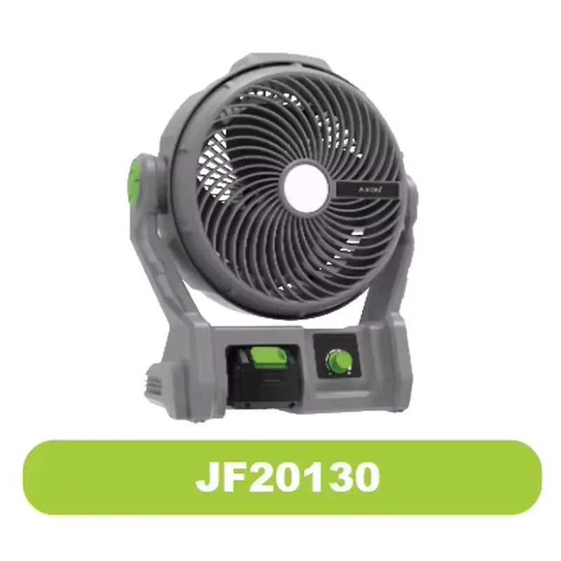 High Velocity Cordless Fan for Construction Sites with IPX4 Water Resistance and Wall Mount Design