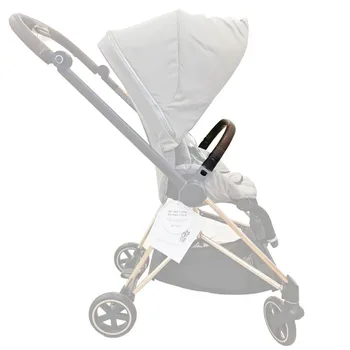 Kinderwagen Armlehne Für Cybex Mios 2/3 Buggy Stoßstange Bar Kinderwagen Sicherheit Zaun Handlehne Mit Leder Abdeckung Baby Zubehör