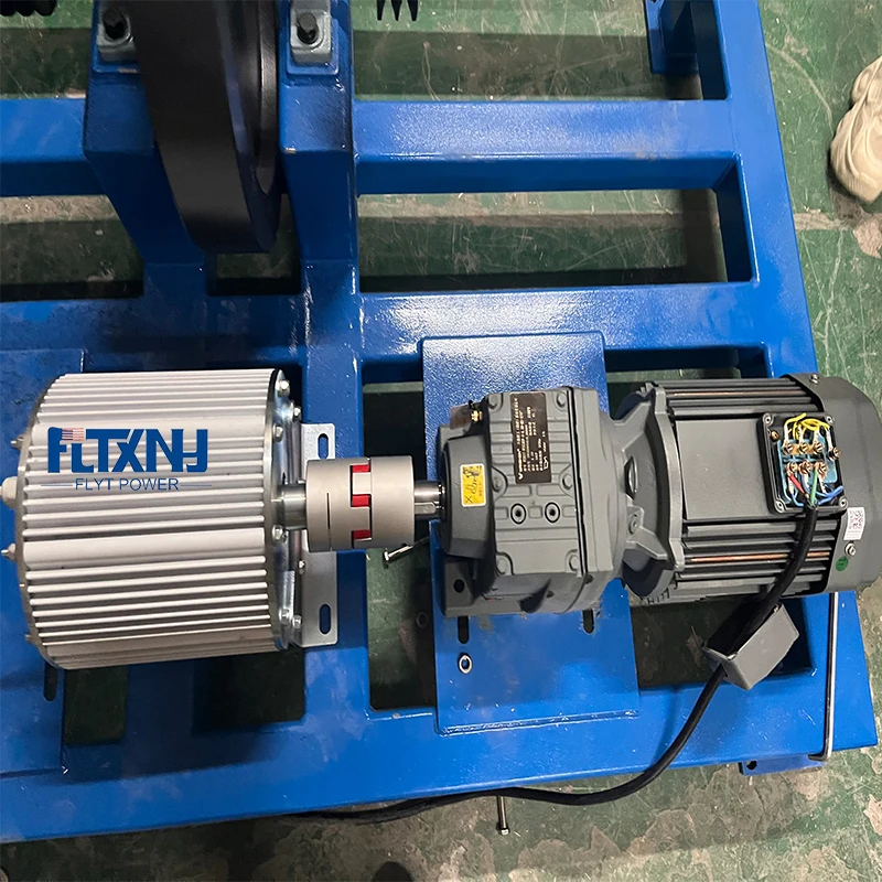 

Home appliance 96V 220V 380V 10KW 5KW Gearless Permanent Magnet Generator AC Alternator For Wind Water Turbine Diesel Engine