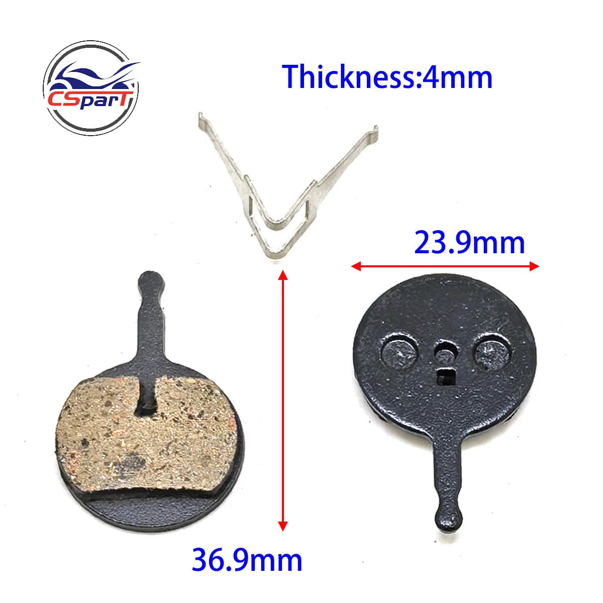 

2 4 5 Pair Bicycle Disc Brake Pads for AVID BB5 Giant Merida Bike Promax Disc Brake