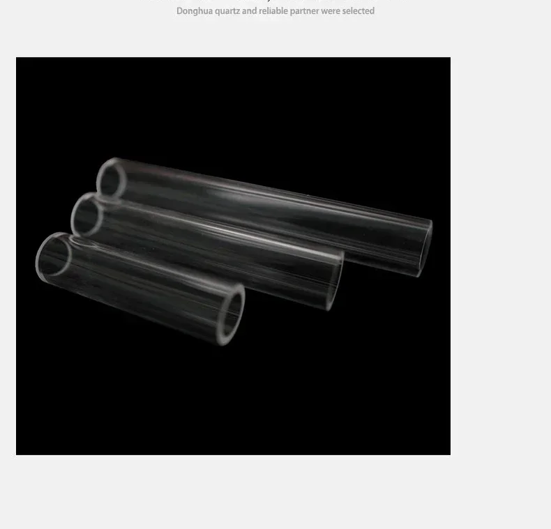 Custom High-Temperature Quartz Glass Tubes for Tube Furnaces (1200°C, Laboratory Grade)