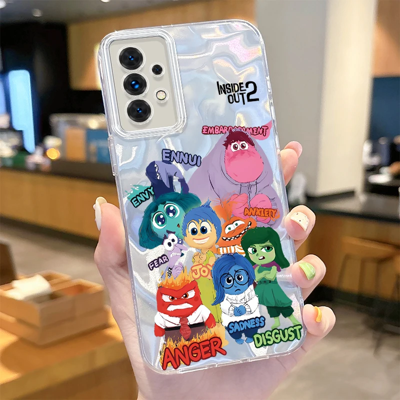 Etui Disney Inside Out 2 do Samsung Galaxy S24 S23 Ultra Plus S21 FE A73 A72 A71 A54 A53 A52 A51 A50 A34 A33 4G 5G Hard Cover