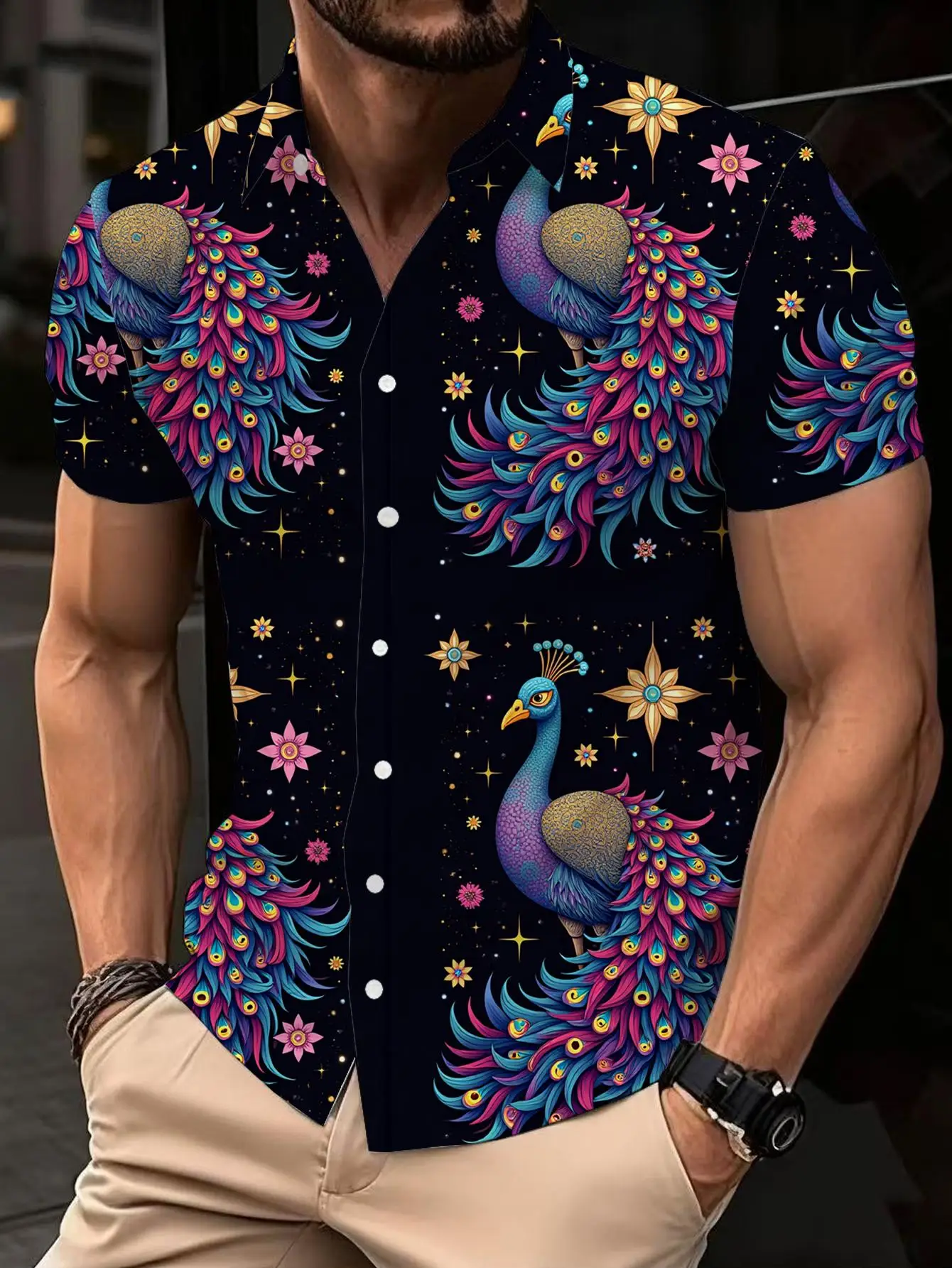 1pcs Men's shirts 2026 Summer 3D Printed Short sleeve Y2k tops Quick Dry football t shirt Breathable Running top Couple