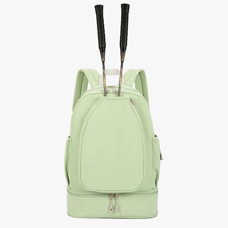 

Badminton Tennis Racket Backpack Holds 2 Rackets Fashion Outdoor Portable Sports Racquet Rucksack Large Capacity Sports Backpack