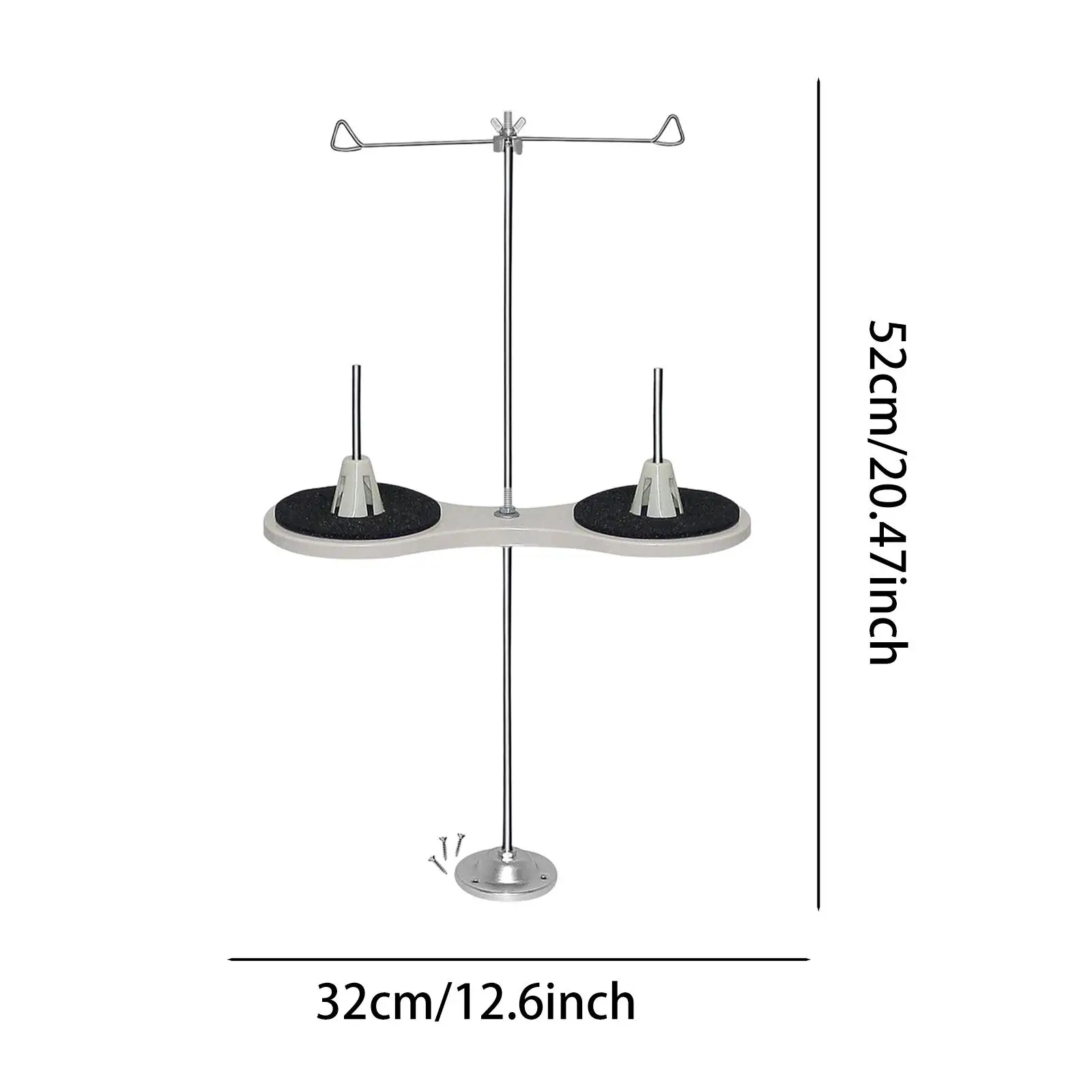 

Heavy Duty Sewing Thread Stand Metal Spool Holder for Industrial and Home Sewing Machine Supplies