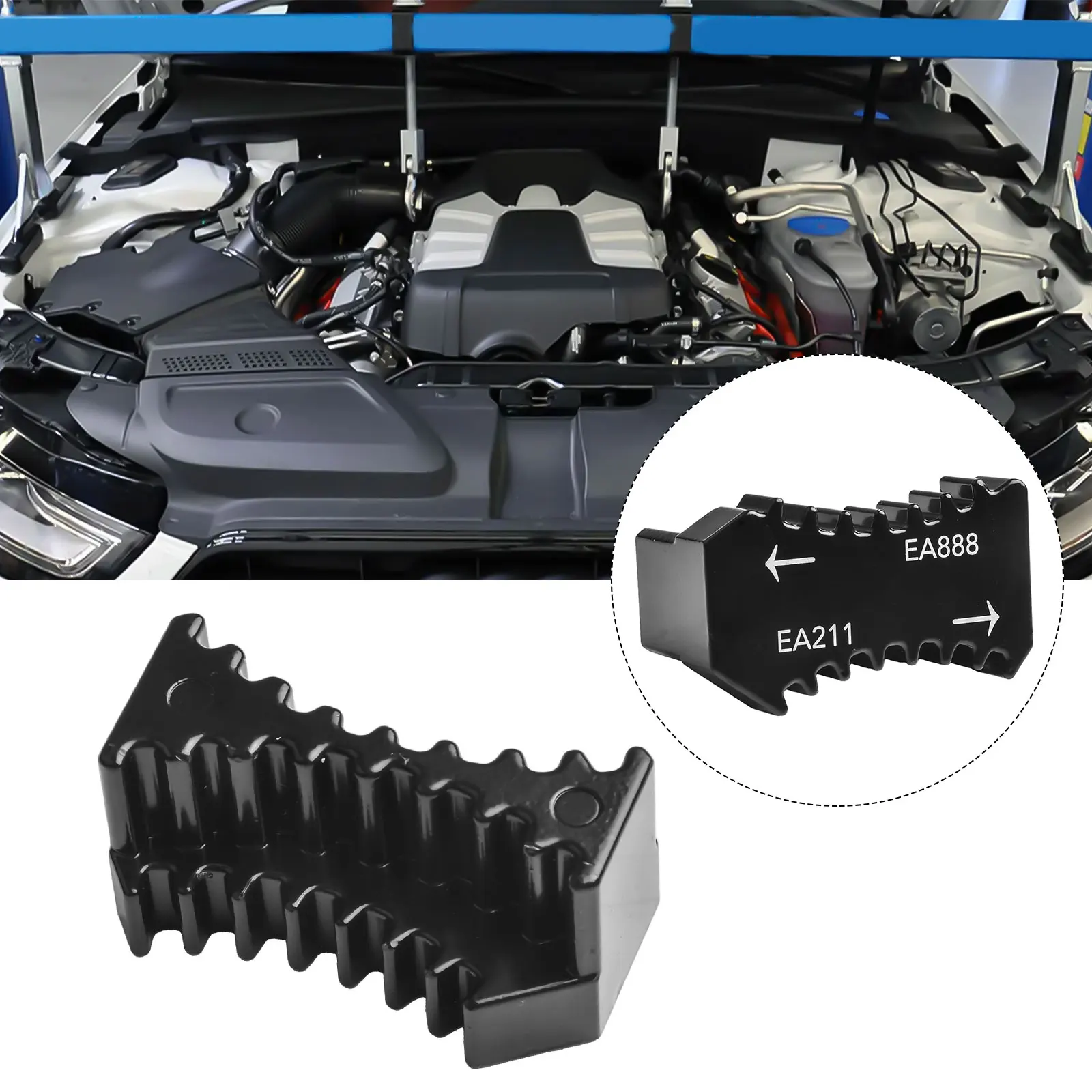 

1 Pcs Auto 2 In 1 Engine Camshaft Timing Gear Tool Pulley Fixing Tool For EA888 / EA211 Automotive Repair Accessories