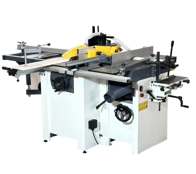 CM254 Combined Woodworking Machine Straight Cutter Head Wood Bench Planer Thicknesser
