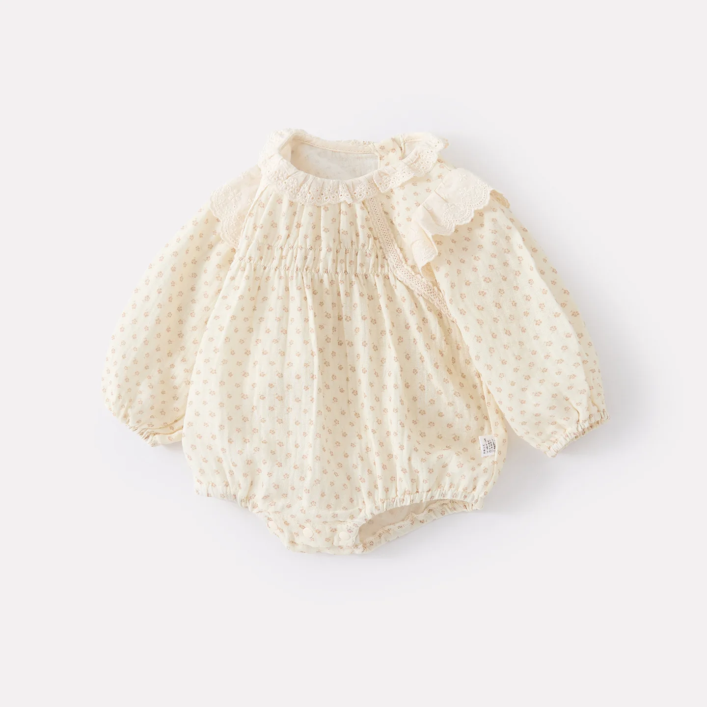 2026 Baby Girl Spring and Autumn Clothes New Girl Baby Clothes Sweet Floral Clothes Princess Kids Top Shirt