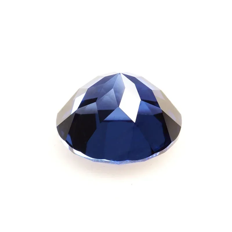 Certified Royal Blue Lab Grown Sapphire, Round Cut Loose Gemstone, Premium Charm Stone for Jewelry Ring Necklace Making