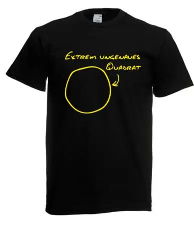 Herren T-Shirt  Extrem ungenaues Quadrat I Sprüche I Fun I Lustig bis 5XL