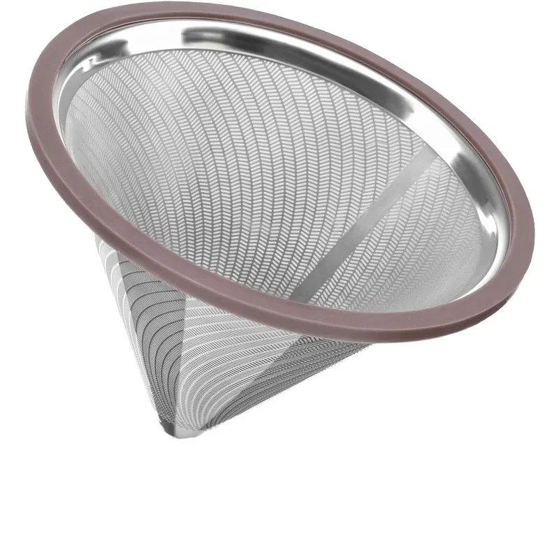 

Portable Eco-friendly Pouring Net Coffee Tea Filter Reusable Household Funnel Dripper Filter