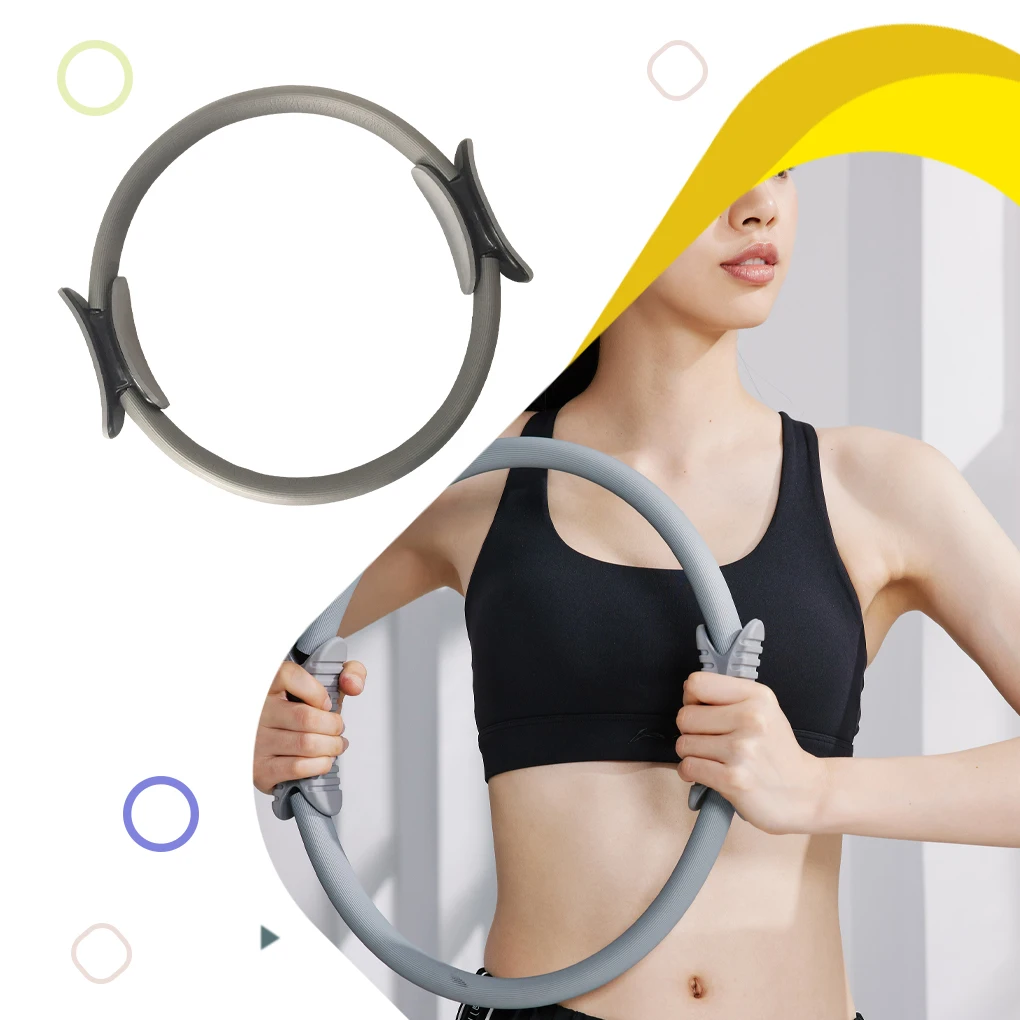 

Волшебный круг для упражнений для пилатеса и йоги, портативный и универсальный, подходит для всех уровней света