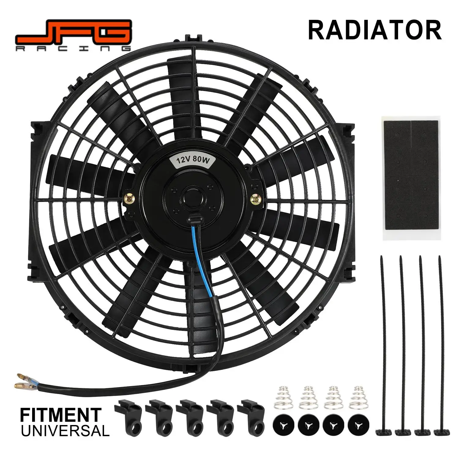 Motorcycles Accessories Radiator Fan Thermal Engine Cooling 12V Universal For KTM Honda YAMAHA KAWASAKI Suzuki Motocross