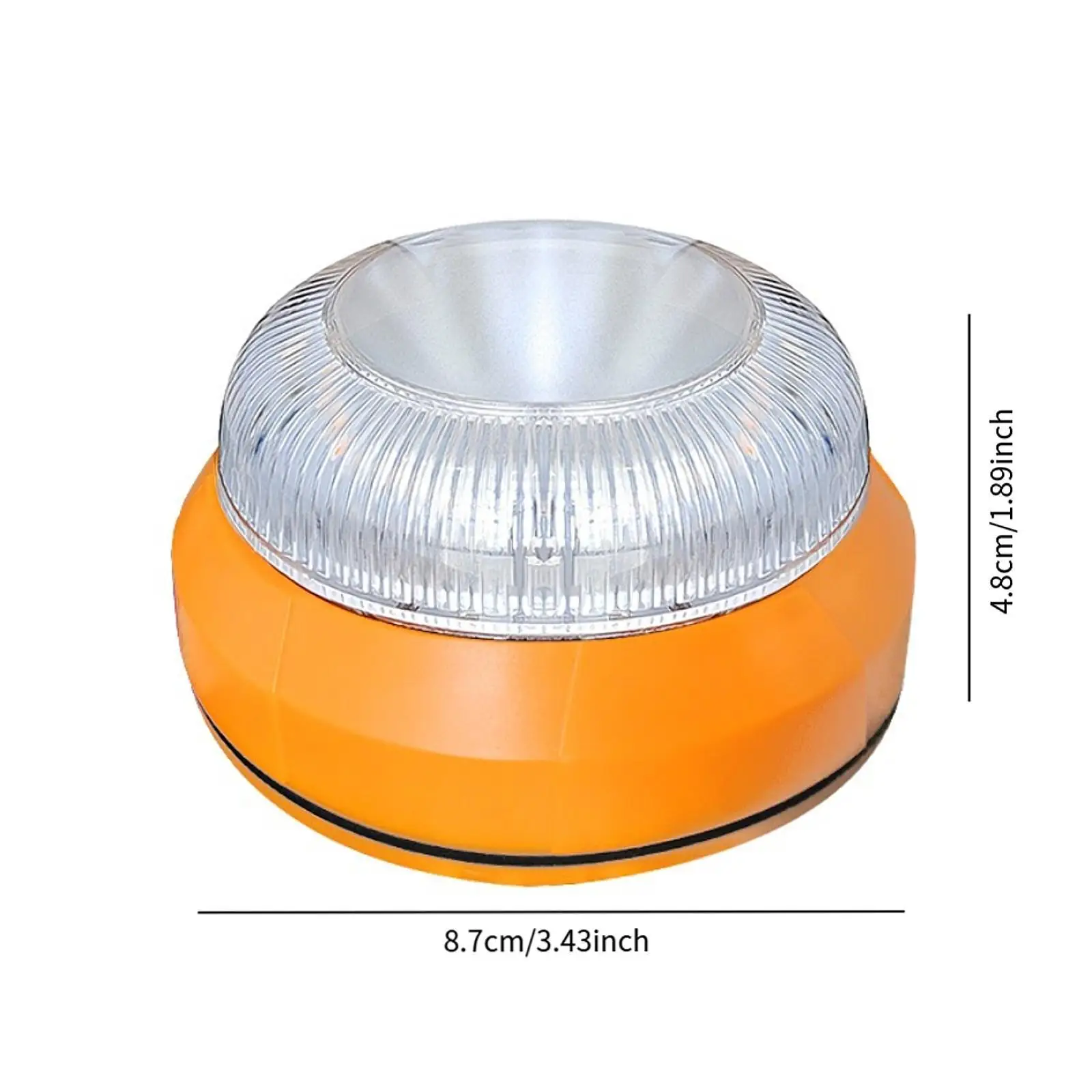 Emergency Warning Light Lightweight Flashing for Outdoor Traffic Car