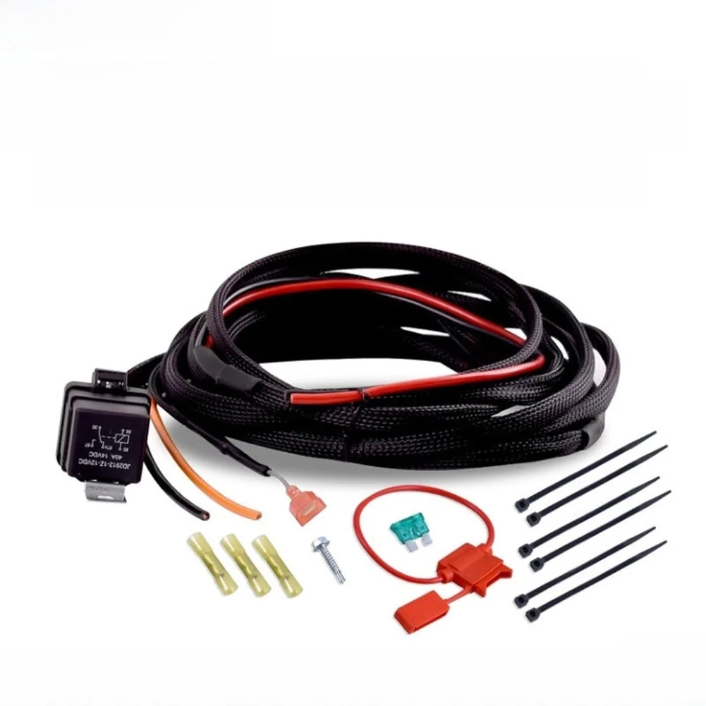 Black 3H 3P Wiring Kit Extended Durability Build Demanding Condition Ready Efficient Power Delivery Enhanced Performance Design