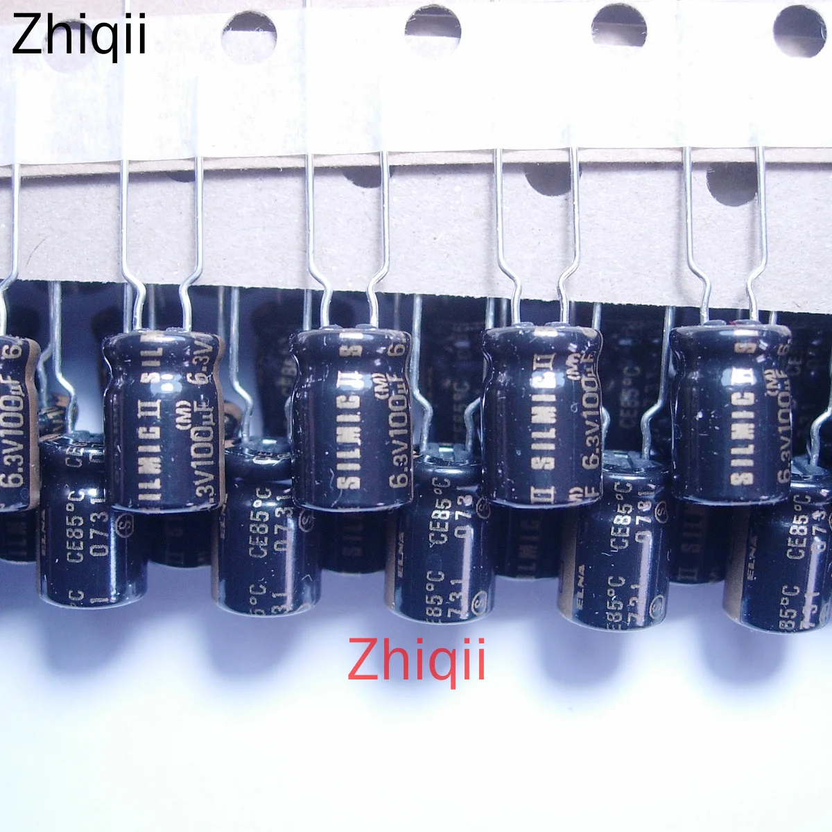 Condensatore Elettrolitico Elna SILMIC II 100uF 50V, Per Audiofili E Apparecchiature Hi-fi, Made In Cina