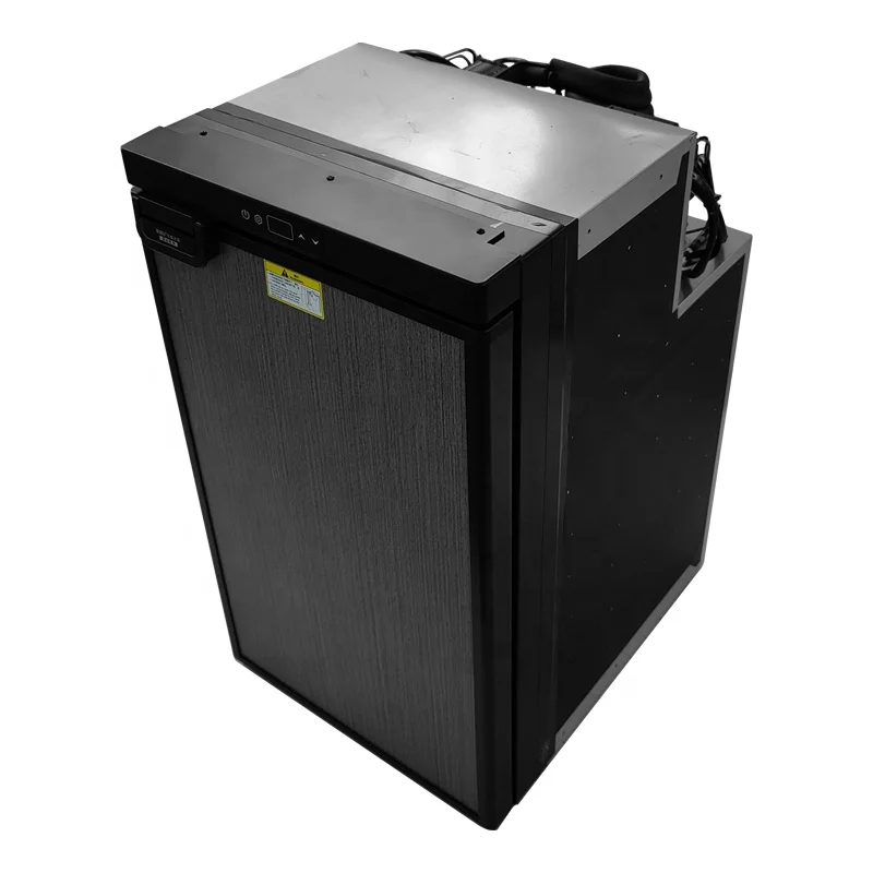

76L Motorhome RV Travel Car Refrigerator With Compressor DC12/24V Mini Compact Caravan Fridge For Home Outdoor Caravan