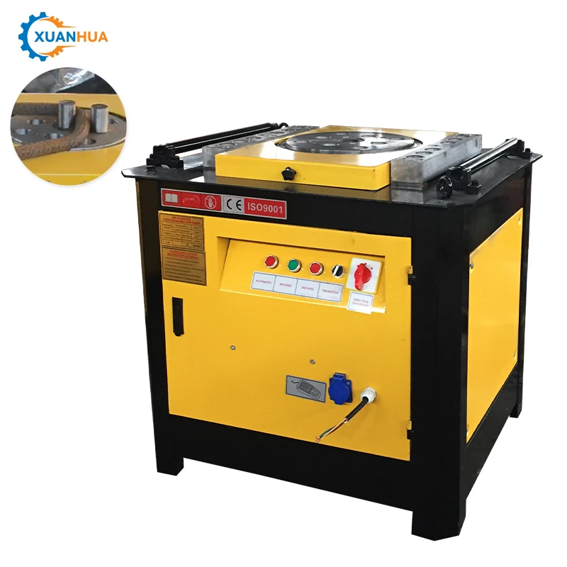 Automatic Beading Machine with 3kw Motor for Rebar Processing 6-40mm Round Bar Capacity Easy to Operate