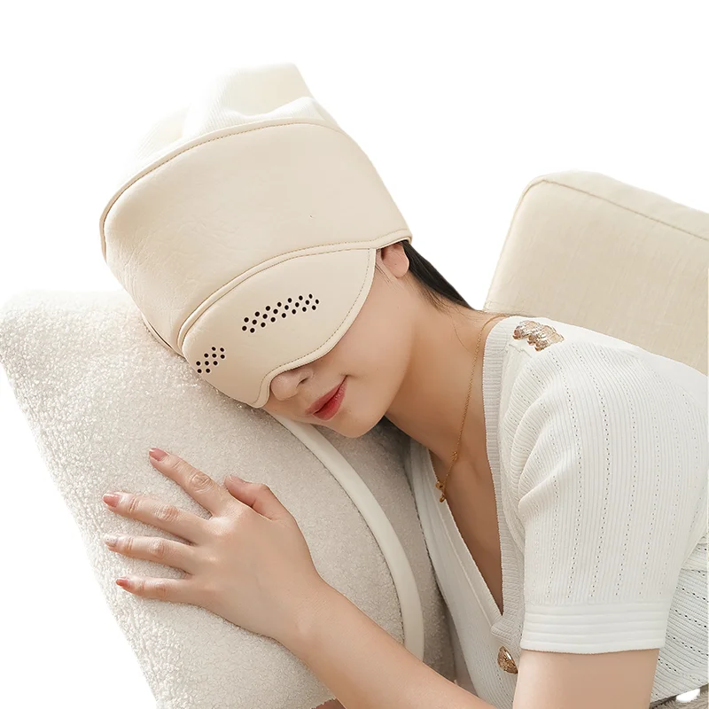 

Portable Automatic Electric Head Massager Hot Compress Therapy for Headache Relief