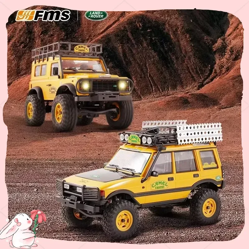 Fms Fcx24m Series 4wd Rc Car For Boys Electric Off-Road Climbing Simulation Model Toy Remote Control Vehicle Gift