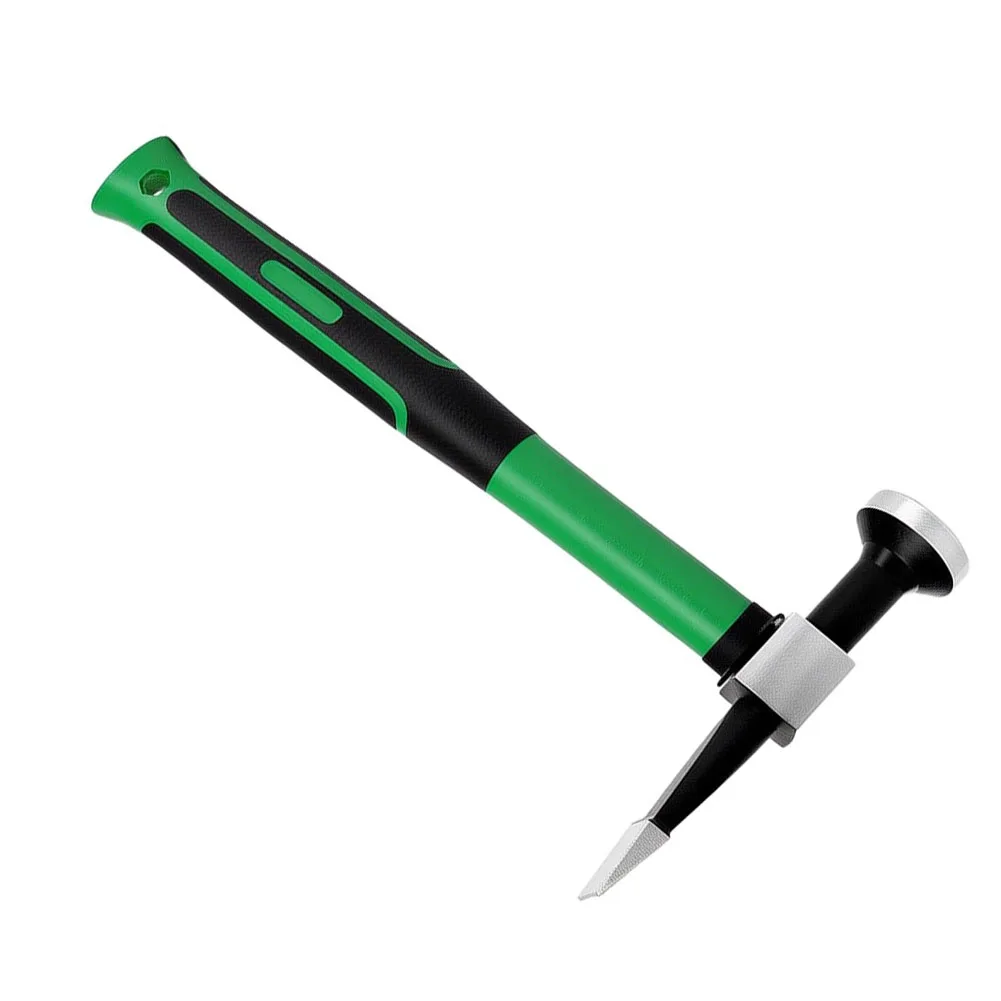 Car Repair Planishing Hammer 315mm with Fiberglass Handle and Multiple Head Types for Sheet Metal Shaping and Auto Body Work