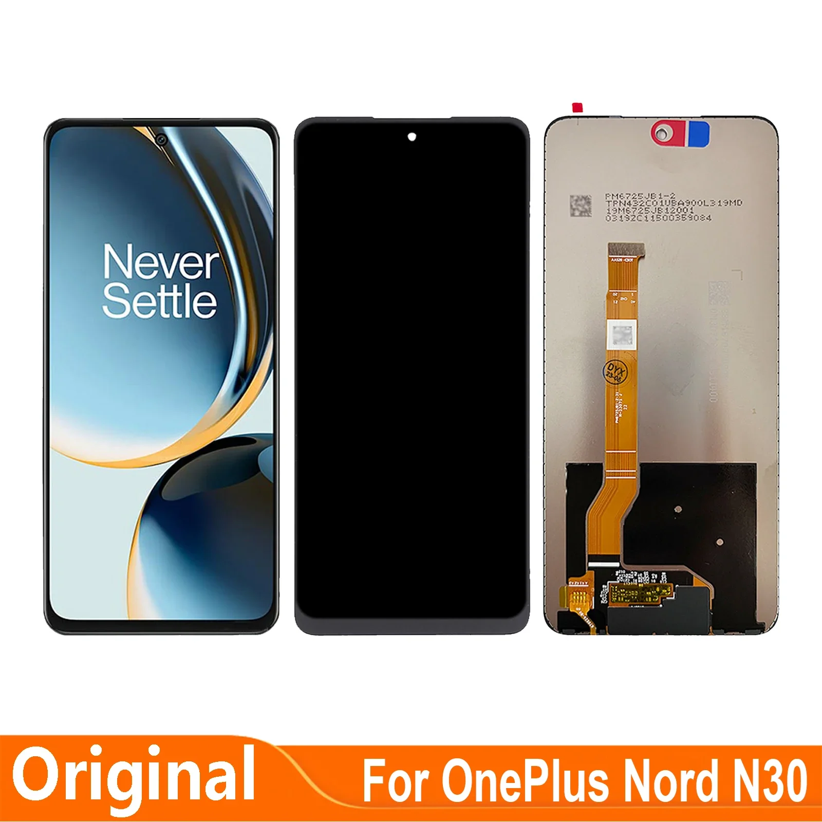 

For OnePlus Nord N30 SE CPH2605 CPH2515 LCD Display Touch Screen Digitizer Assembly