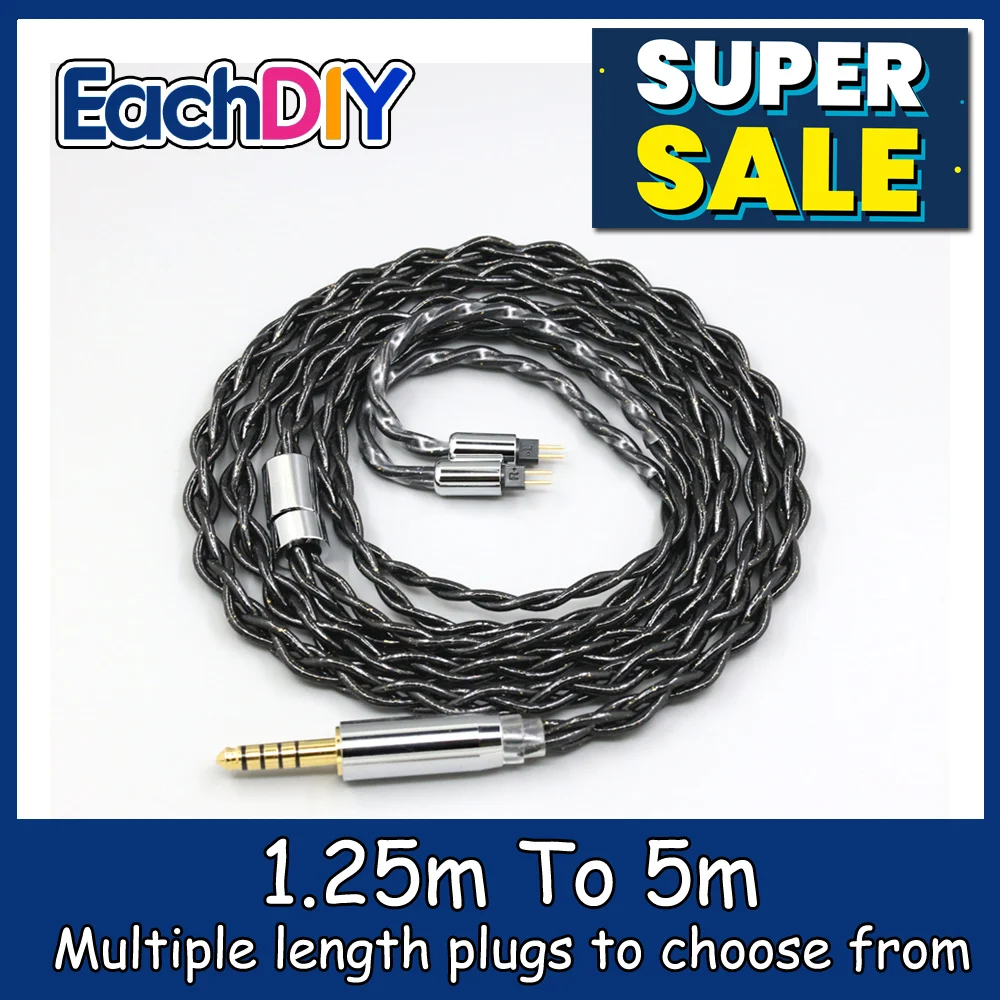 

99% Pure Silver Palladium Graphene Floating Gold Cable For TANCHJIM ORIGIN Oxygen 4U OLA lengthened extended 0.78mm pin LN008779