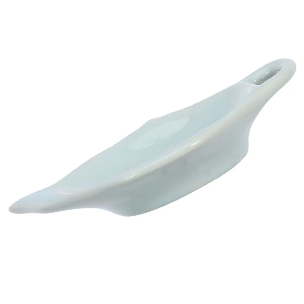 

Ceramic Tea Bag Holder Creative Teapot-Shaped Cafe Organizer Dish for Breakfast Snacks Condiments Snail Teabag Holder