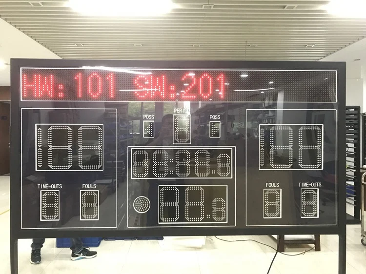 LEDバスケットボールスコアボード/バスケットボールスコアボード 屋外/屋内で使用