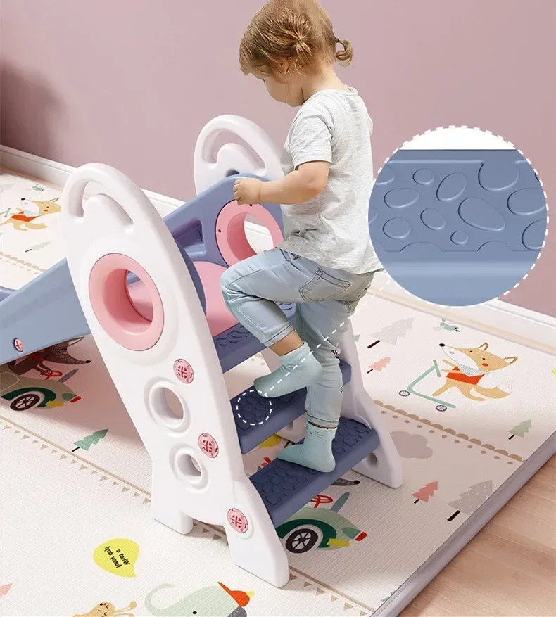 Indoor Rocket Slide para crianças, Baby Slide, Home Safety, Outdoor, Jardim de infância, Kids Playground, Sports Game, Sliding Board Toys