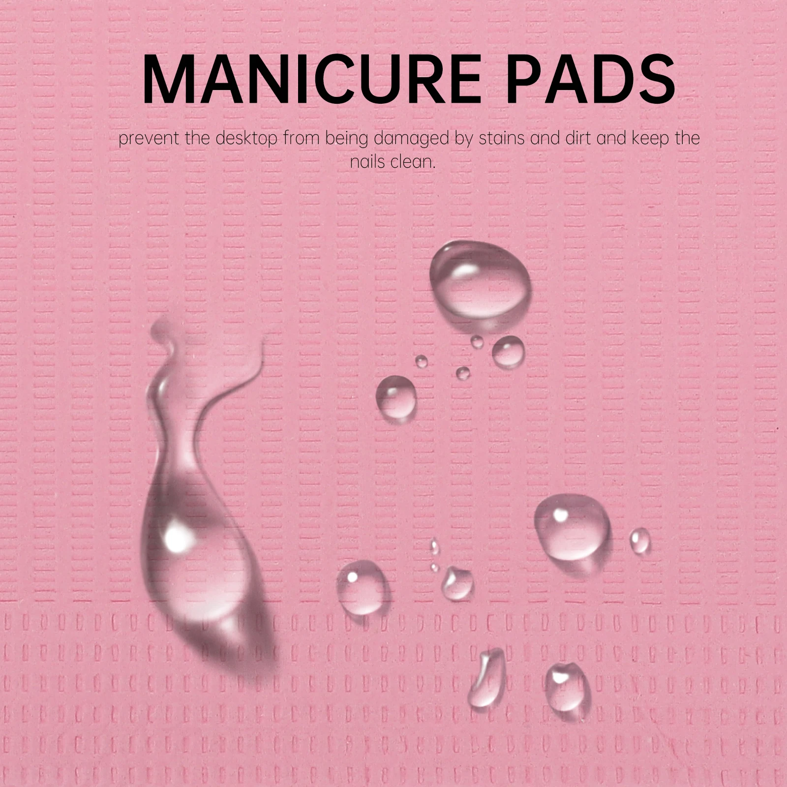 

125 шт. коврик для ногтей, одноразовые маникюрные подушечки, водонепроницаемый коврик для практики ногтей, защита для стола, одноразовые чистые подушечки