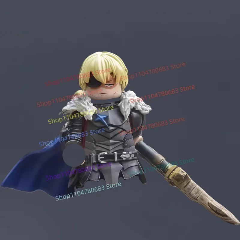 MOC ビルディングブロックミニフィギュアロングソード戦士組立モデルディスプレイフィギュアアニメ漫画キャラクター装飾玩具ギフト