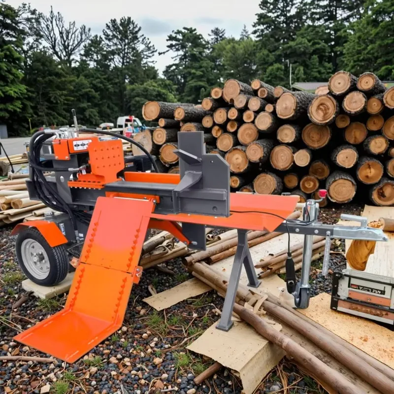 40Ton Firewood Log Splitter Wood Fast Splitting Machine with Pump for Sale