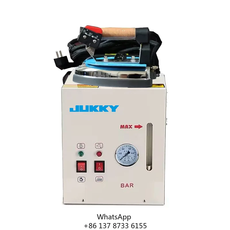 JUKKY 900W JK6 Industrial Hotel Handheld Steam Boiler Iron For Laundry Shop Ironing Equipment
