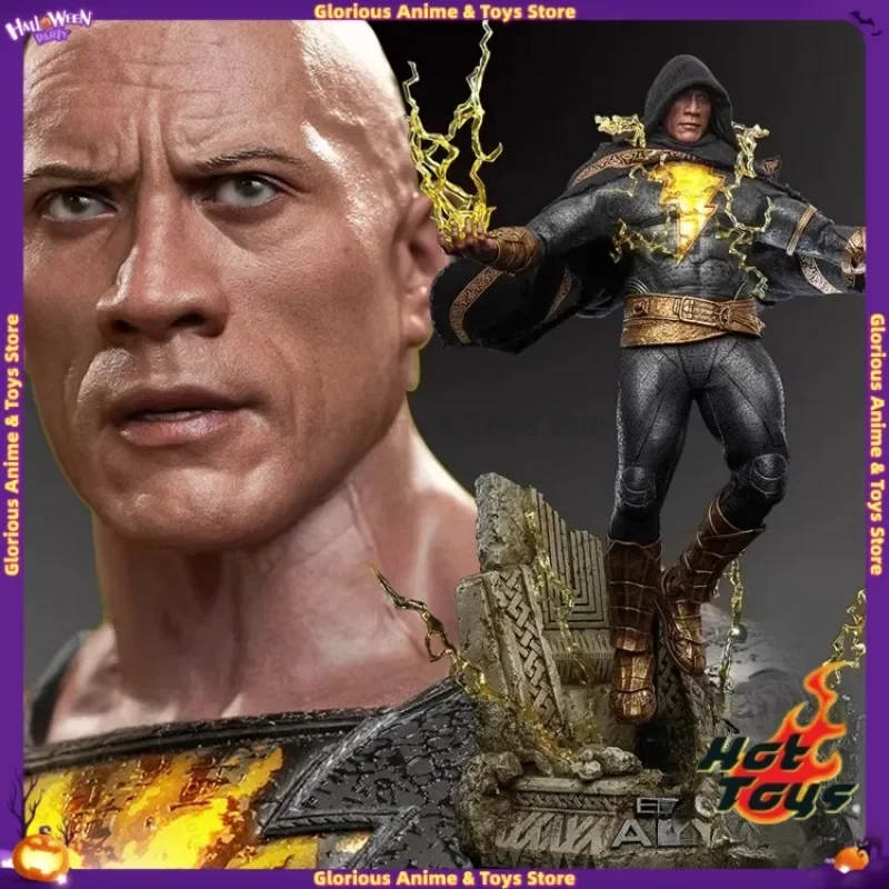 In Stock HotToys HT DX29 DX30 DX31 1/6 Black Adam Rock Johnson Gold Suit Collectible Figure Movable Model Gift Collection