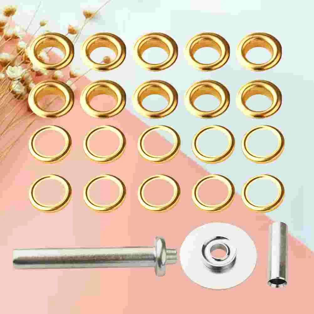 1/2 Inch Iron Eyelets Grommets DIY Eyelet Punch Die Tool Set Tarp Tarpaulin Awning Mold Kit