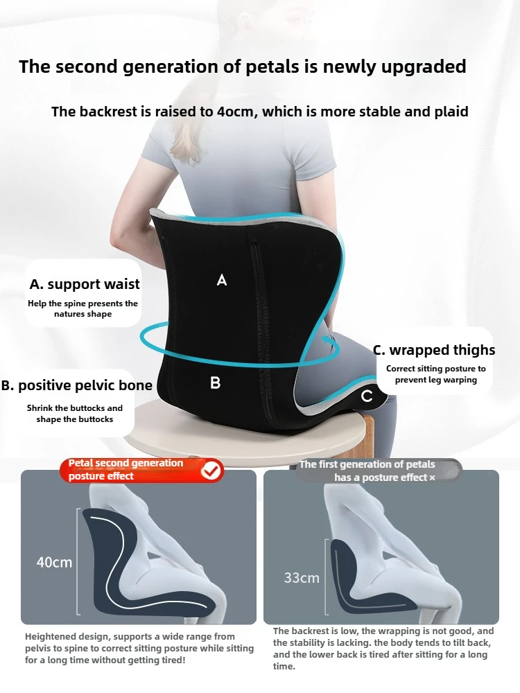 وسادة أرضية لكرسي المكتب، وسادة دعم قطني، أداة سحرية للجلوس المطول، وسائد مقعد مريحة، كرسي الجلوس