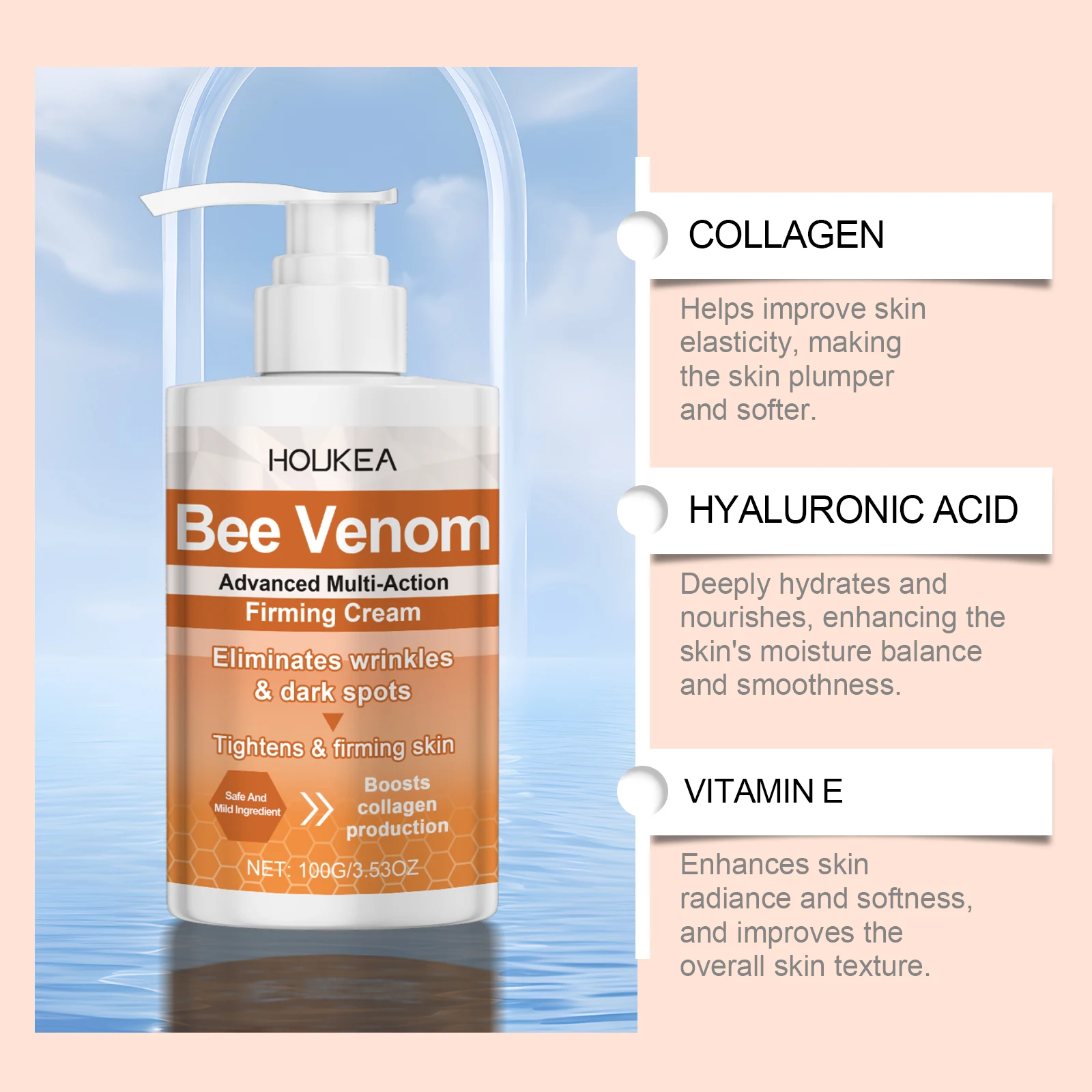 Skin Firming Cream | Mild Formula, Hydrating & Moisturizing Body Lotion for Tightening, Nourishing & Smoothing Skin