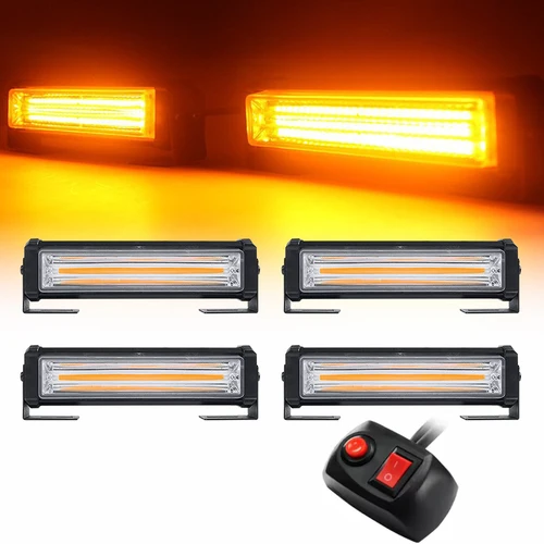 Luz Estroboscópica De Emergencia Para Parrilla Delantera De