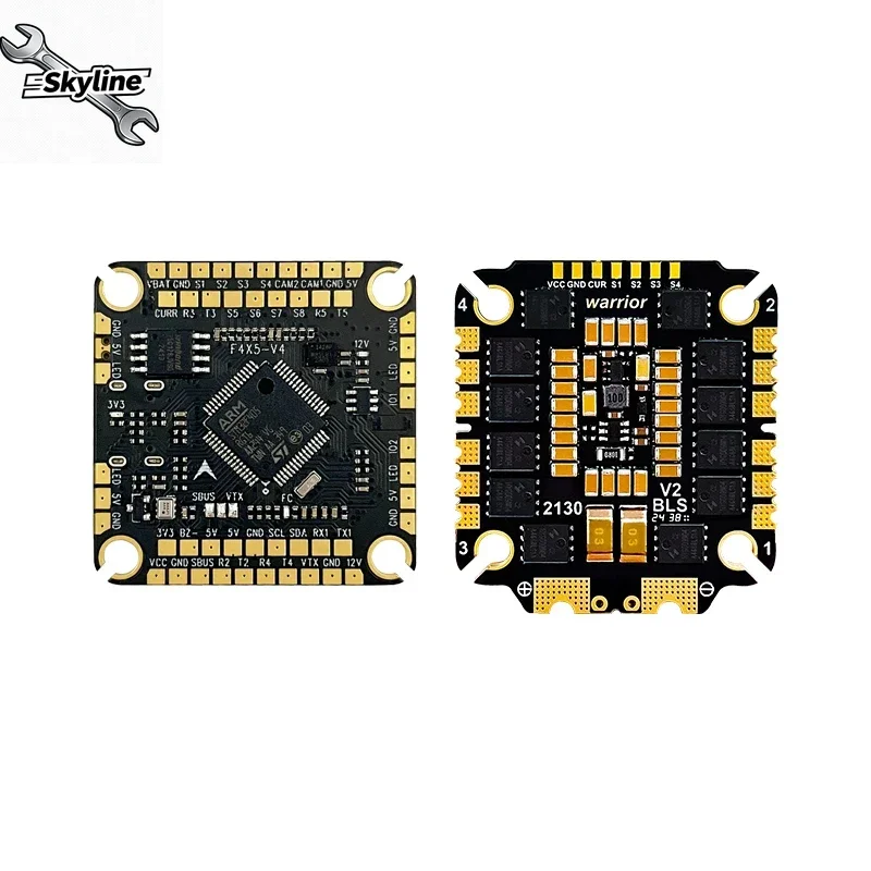 

Гоночный дрон V4 Stack 65A/75A F475 V4 FC 30x30 мм — электронный регулятор скорости