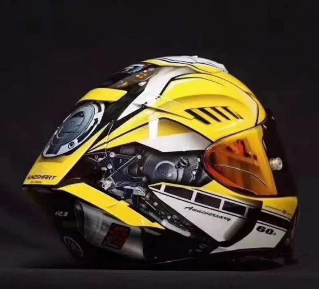 black and yellow motorcycle helmets Z1R Nemesis Helmet - Thunderbird - down sun visor Dual Yellow Motorcycle Helmets - RevZilla