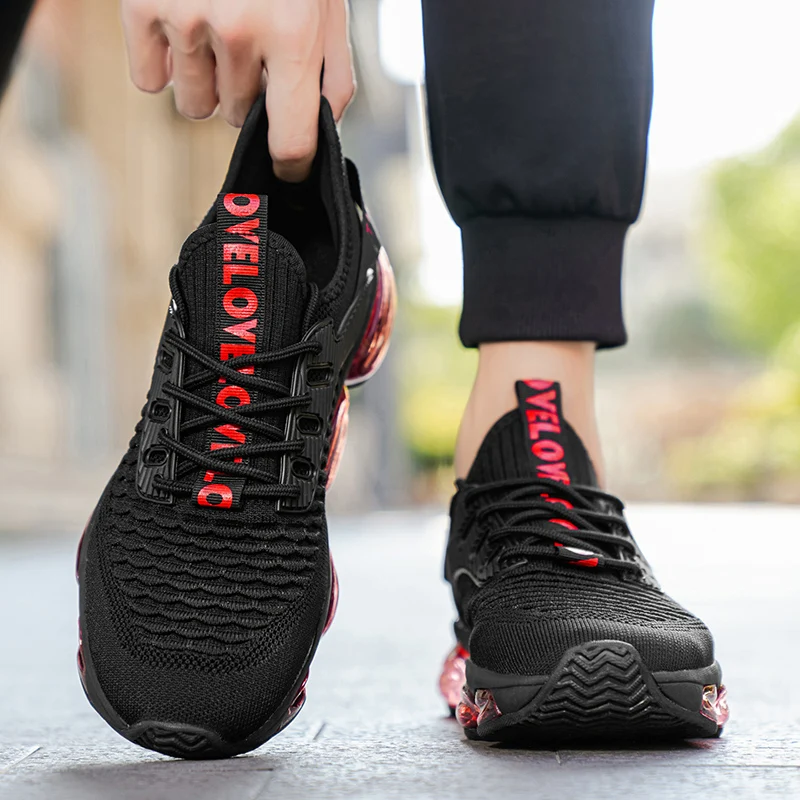 Men's Casual Sneakers Breathable Luxury Trainer Race Shoes Fashion Loafers Running Shoes for Male