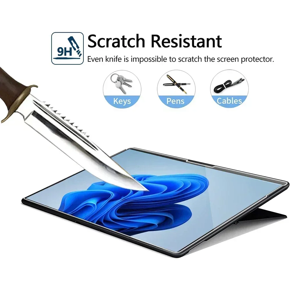 Protector de pantalla de vidrio templado para Microsoft Surface Pro 8, película protectora para tableta de 9X13 pulgadas para Surface Pro 8 9X2020 2021