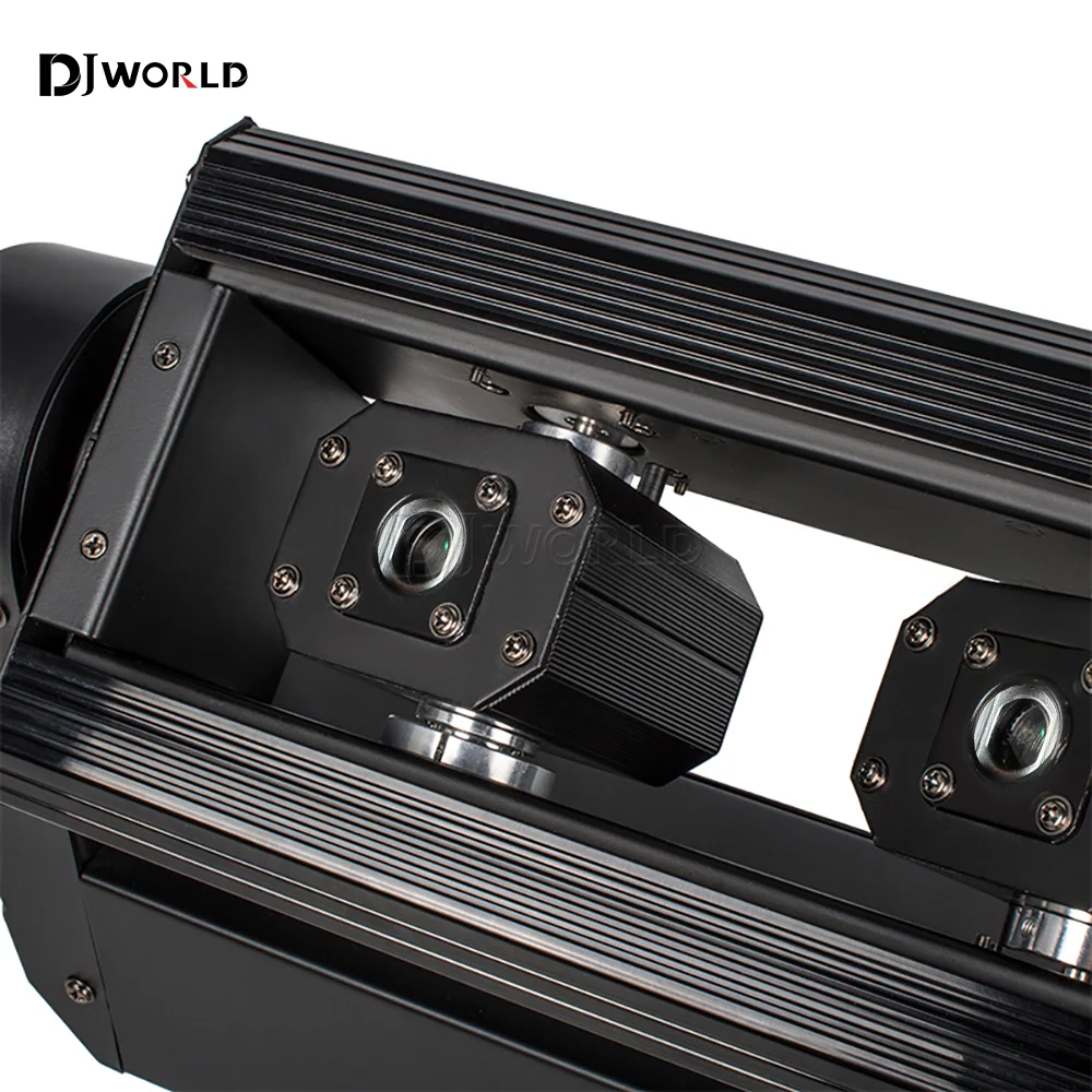 DJWORLD 3000mW RGB 3in1 Moving Head Light DMX controller For DJ Disco Nightclub Karaoke Party Bar Music Soundlights